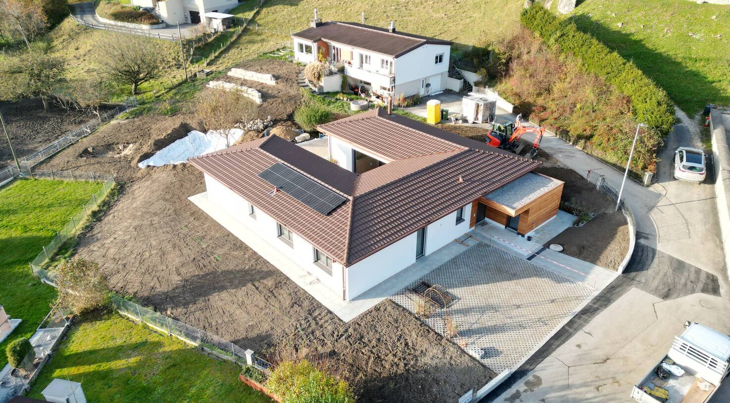 CONSTRUCTION D'UNE VILLA - VERMES